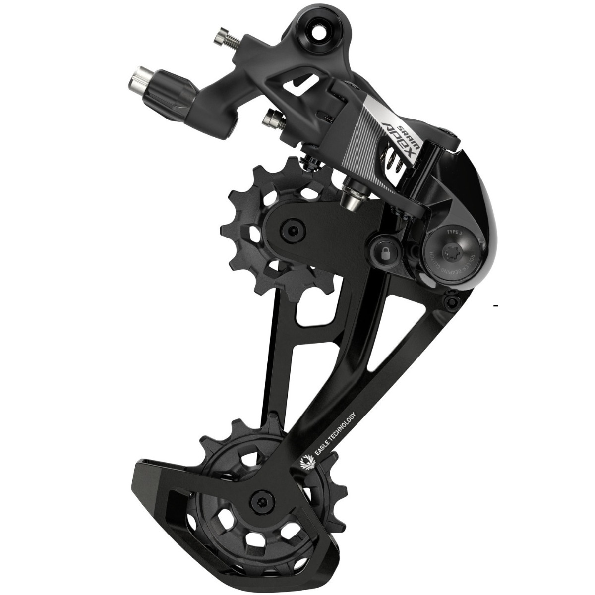 Schimbator spate SRAM Apex Eagle, patina lunga