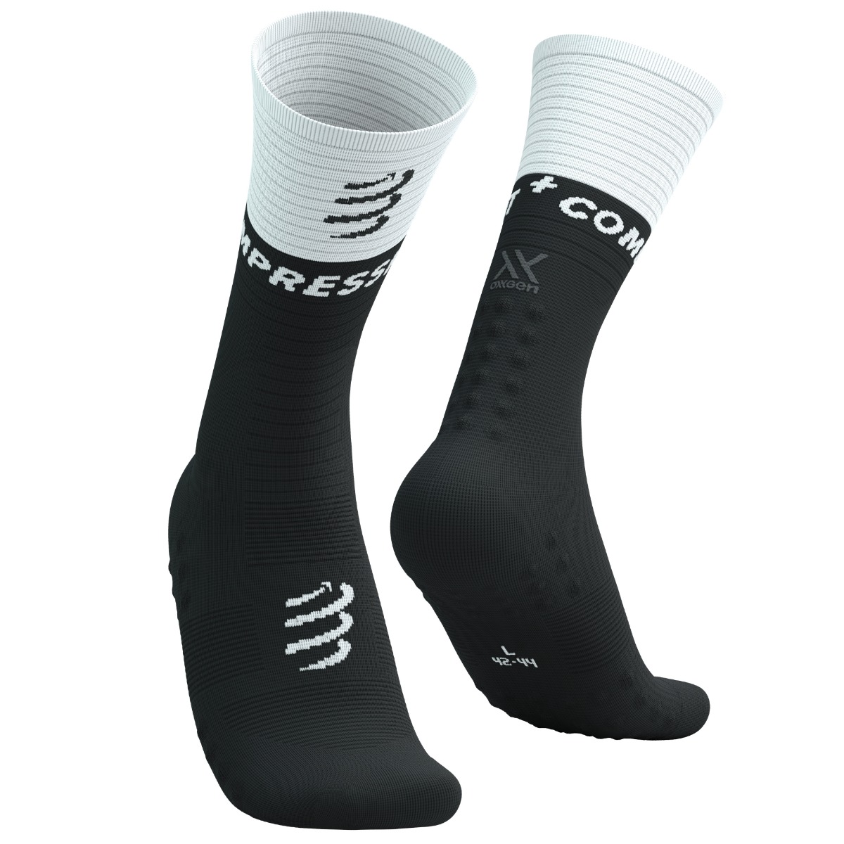 Sosete compresie alergare Compressport Mid Compression V2.0