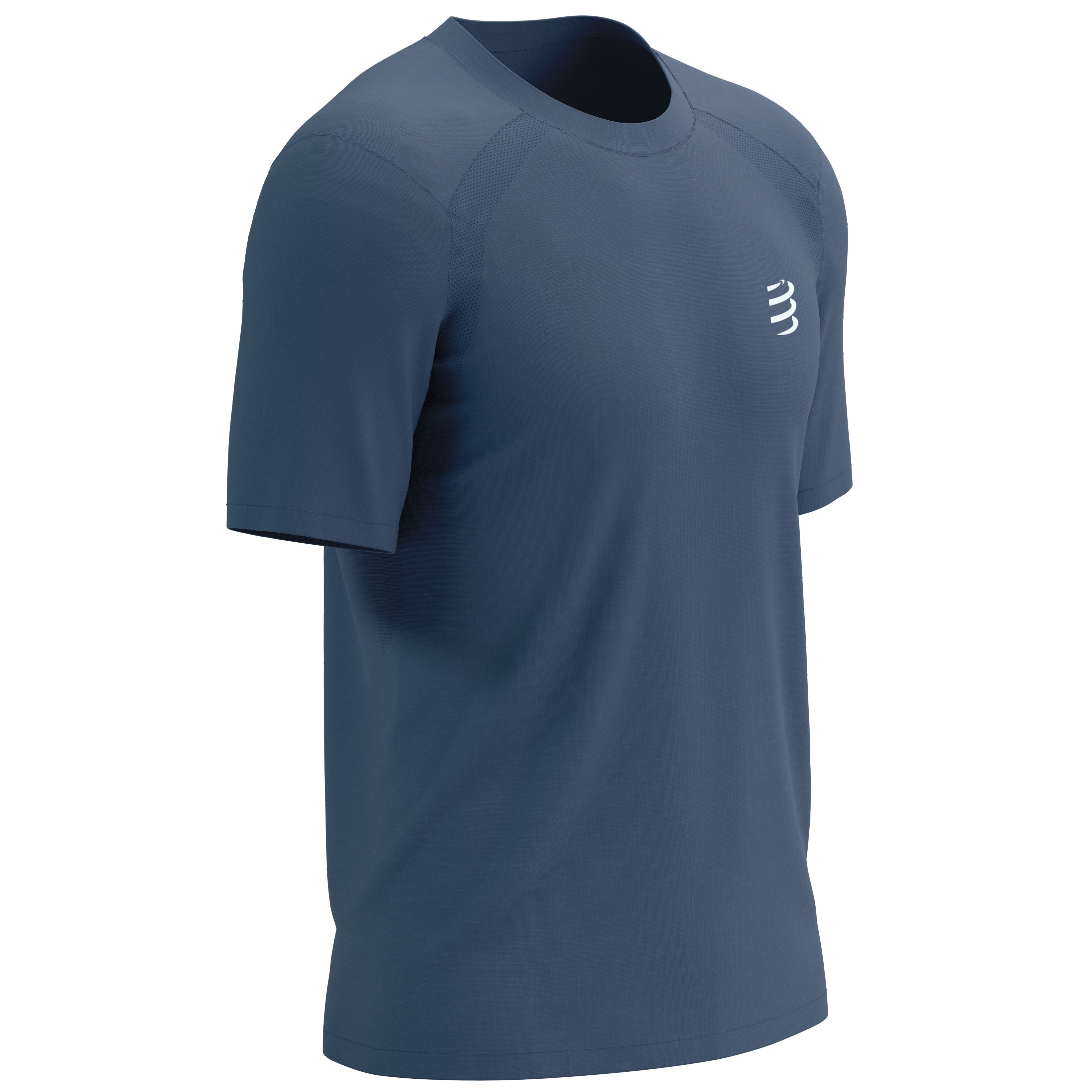 Tricou alergare barbati Compressport Performance SS 2025-Indigo-S