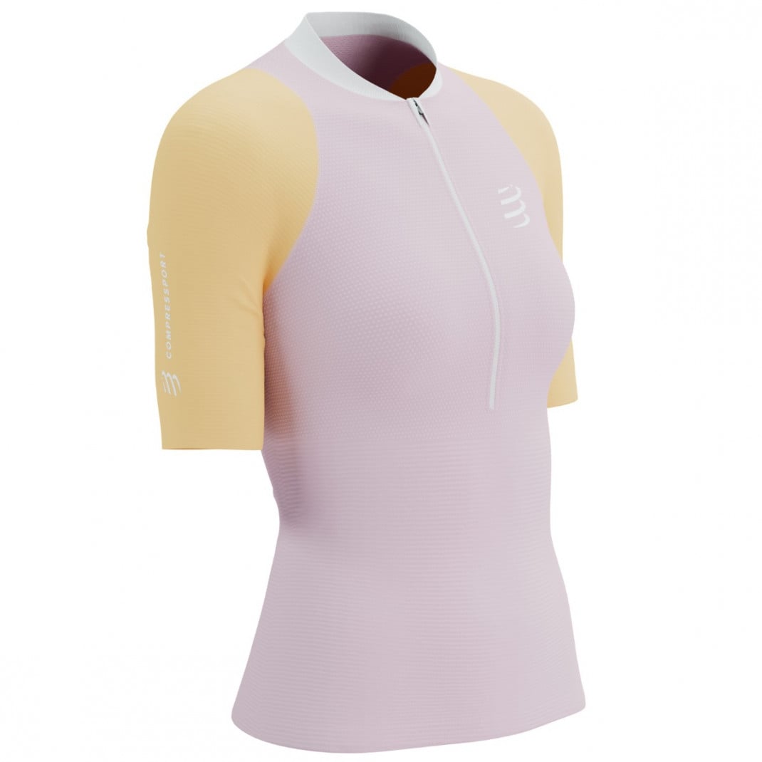 Tricou alergare dama Compressport Trail Racing Postural SS 2025