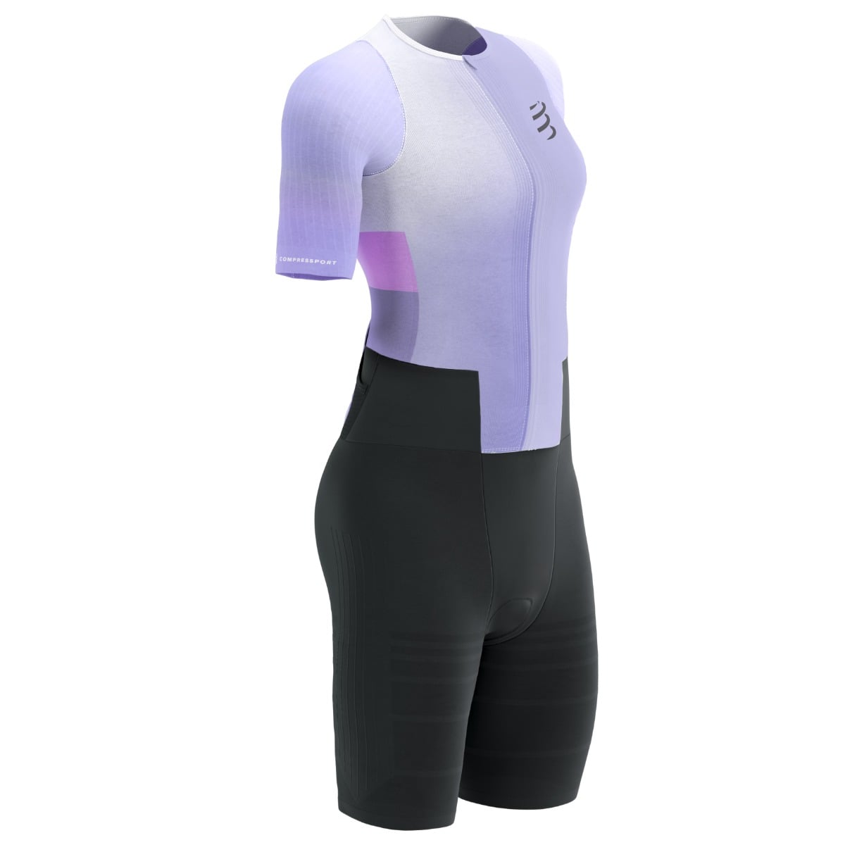 Costum triatlon dama Compressport Stream Trisuit SS 2026