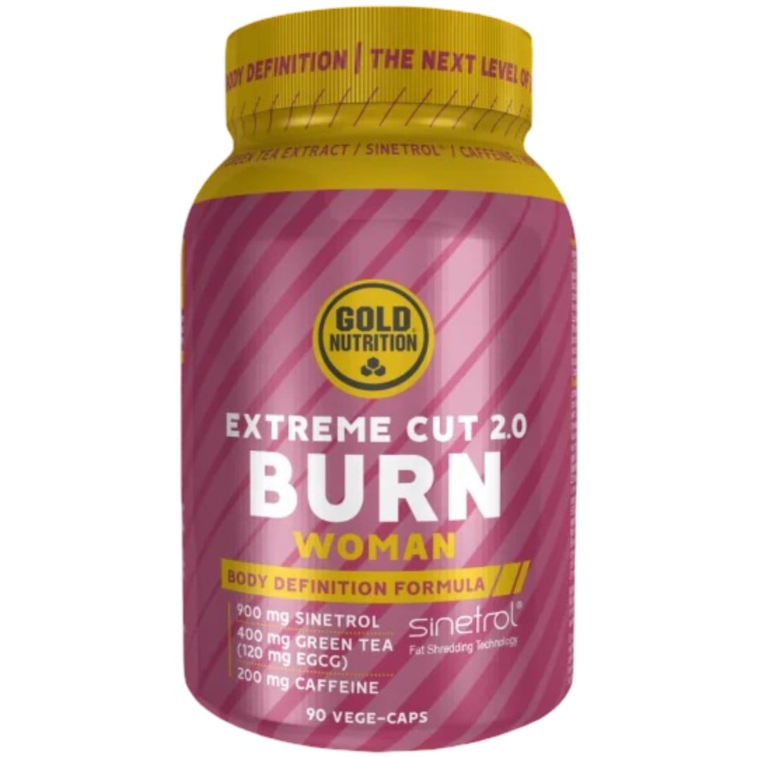 Supliment alimentar pentru pierderea in greutate, GoldNutrition Extreme Cut 2.0 Burn Woman, 90 capsule vegetale