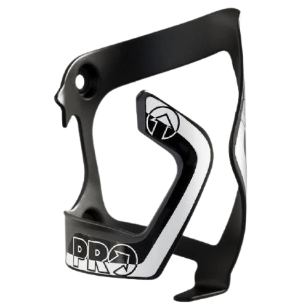 Suport de bidon Pro Side Cage lateral stanga-Negru/Alb