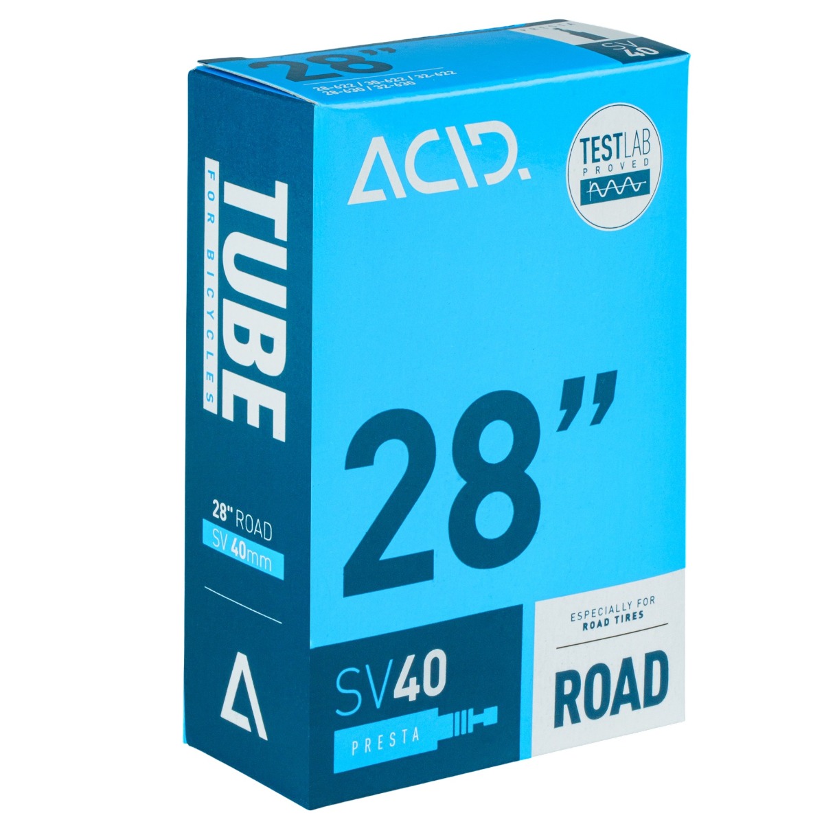 Camera bicicleta Acid Inner Tube 28" Road 28/32-622/630 - Presta 40mm