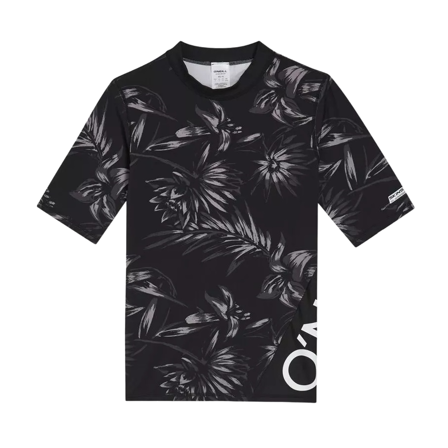 Tricou protectie UV copii O'Neill Mix and Match Crazy-Negru-8