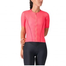 Tricou ciclism dama Castelli Anima Flow-Roz-S