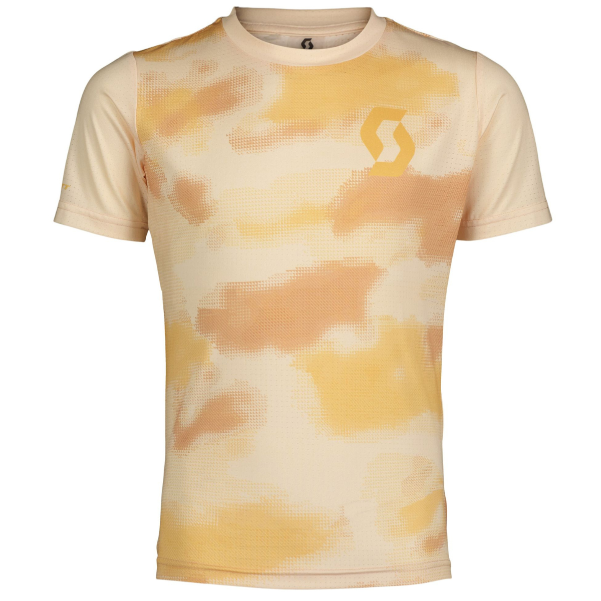Tricou ciclism copii Scott Trail Vertic 10 2025-Bej/Roz-140