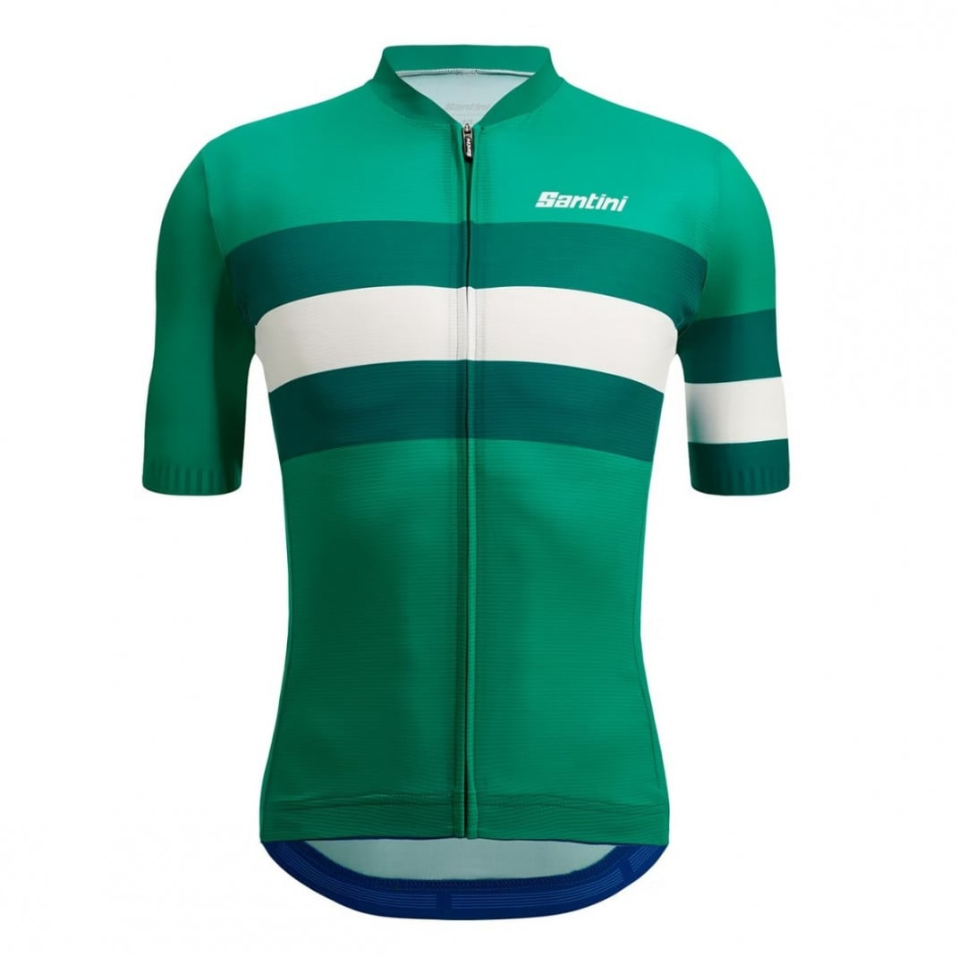 Tricou ciclism barbati Santini Eco Sleek Bengal