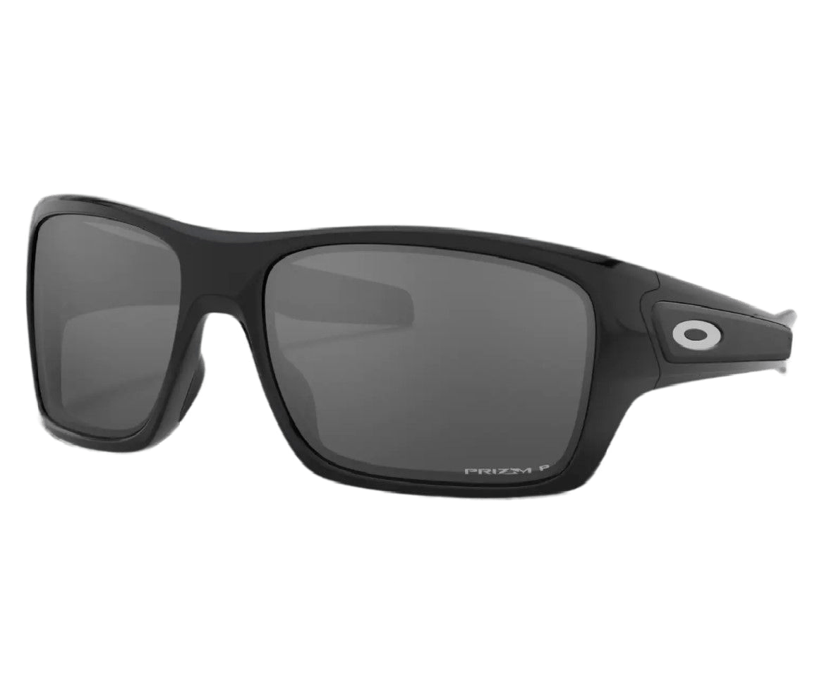 Ochelari de soare Oakley Turbine Polished Black / Prizm Black Polarized