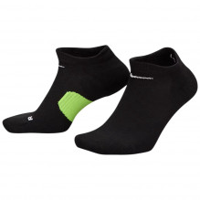 Sosete alergare Nike Midweight No-Show FW 2025-Negru/Lime-S