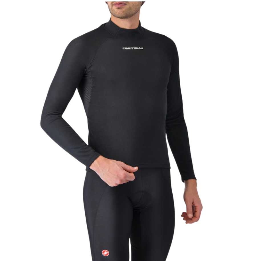 Bluza ciclism barbati Castelli Flanders 2-Negru-M