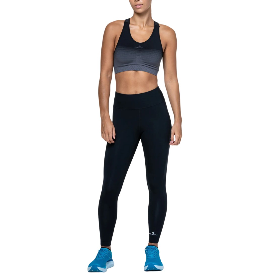 Colanti alergare dama Ronhill Core SS 2026-Negru-36