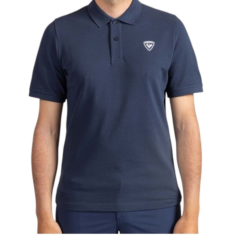 Tricou barbati Rossignol Traye Polo SS 2025-Albastru-L