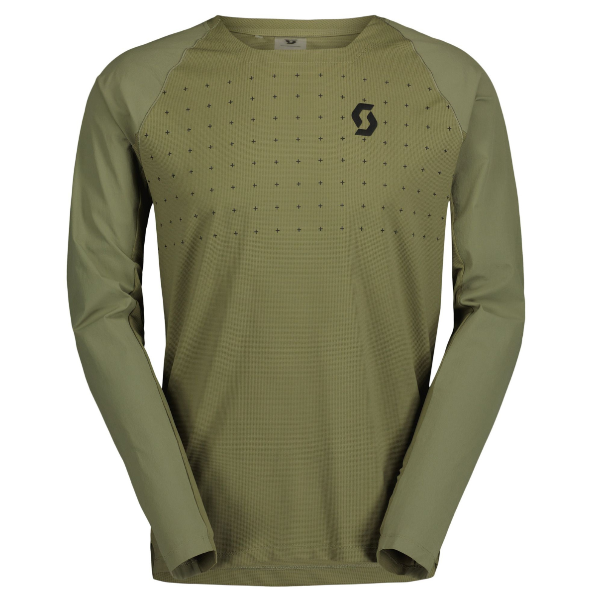 Bluza ciclism barbati Scott Trail Vertic Pro 2025-Verde Deschis-S