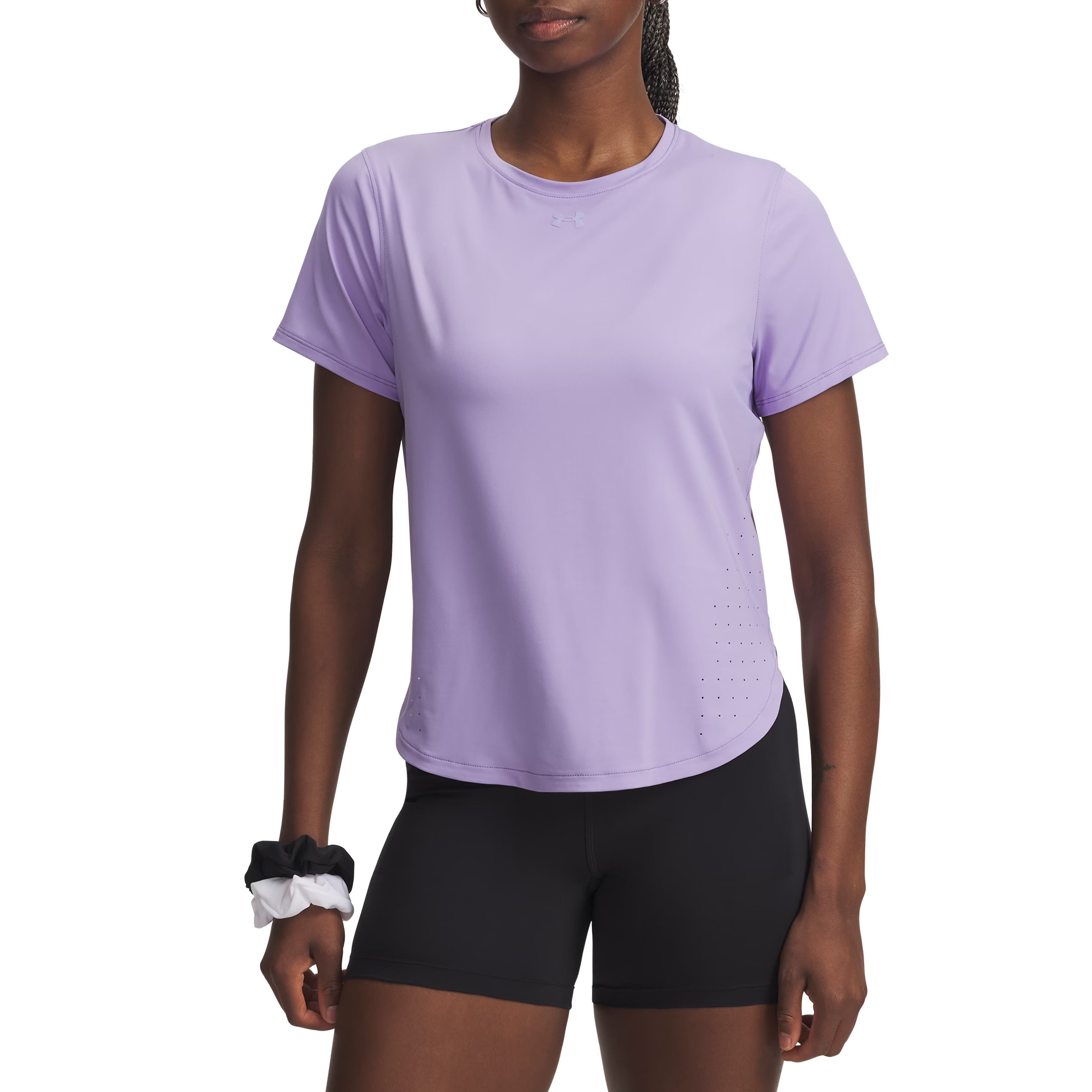 Tricou alergare dama Under Armour Launch Elite SS 2026-Mov-XS