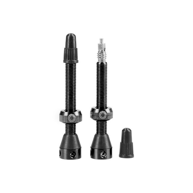 Valve Tubeless Tubolight MTB Short 40 MM-Negru