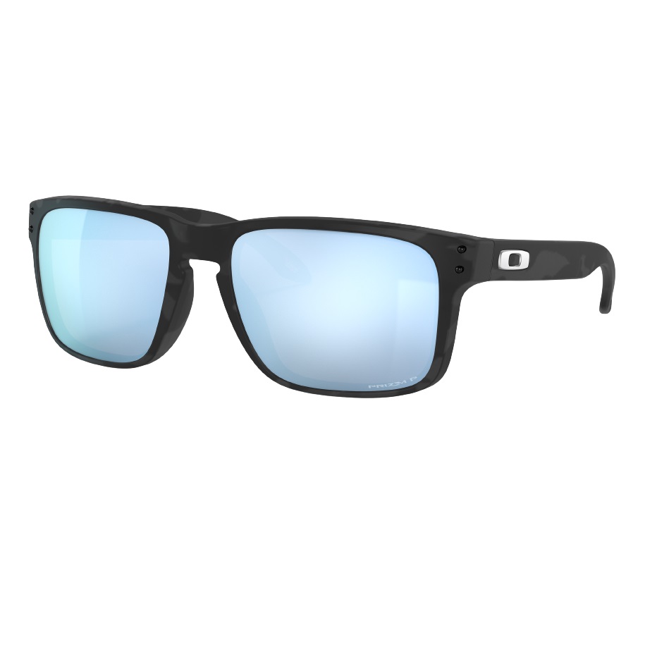 Ochelari de soare Oakley Holbrook Matte Black Camo / Prizm Deep Water Polarized