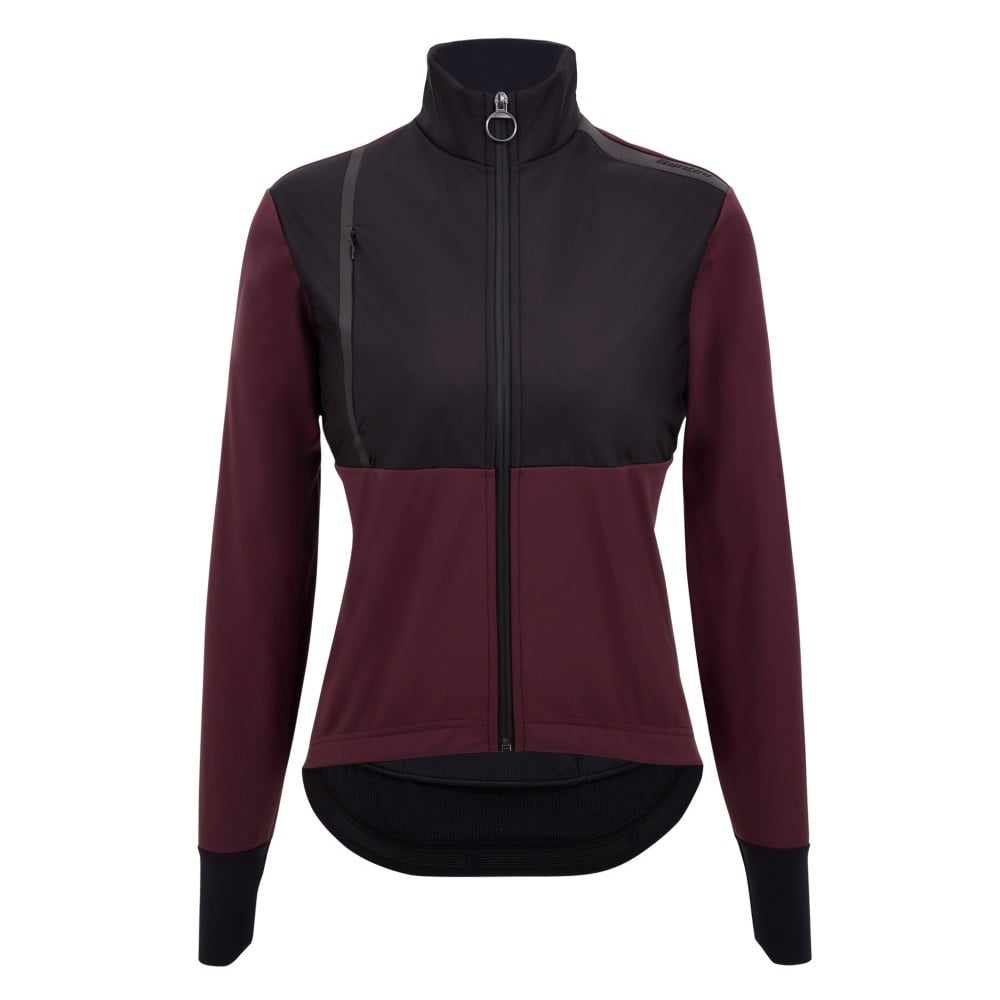 Jacheta ciclism dama Santini Vega Absolute FW 2024-Visiniu/Negru-M