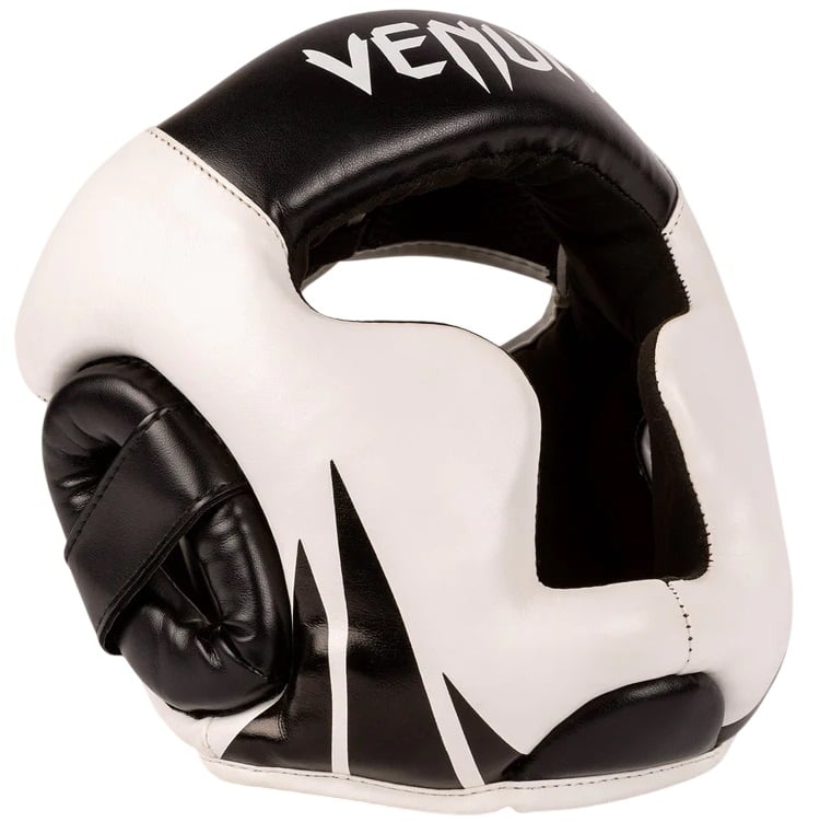 Casca box copii Venum Challenger-Alb/Negru-S/M