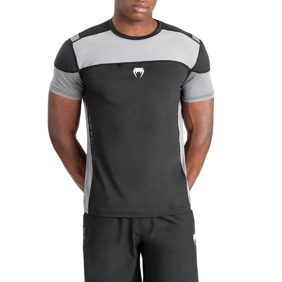 Tricou antrenament barbati Venum Tempest Dry-Tech-Negru/Gri-XL