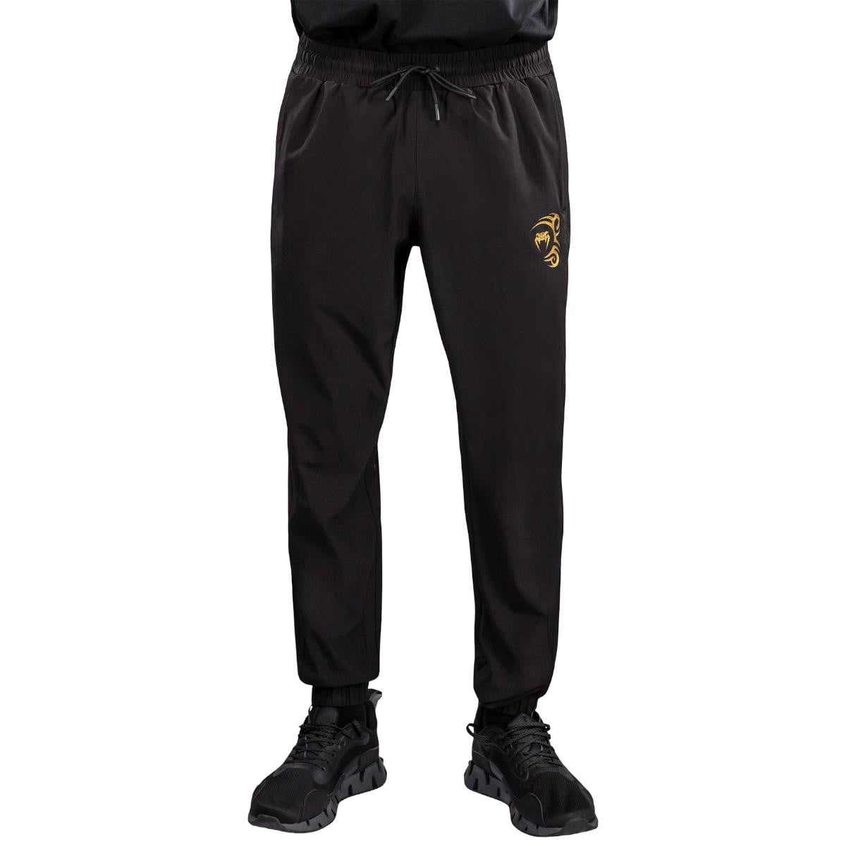 Pantaloni barbati Venum x Mike Tyson Tiger Joggers-Negru/Auriu-S
