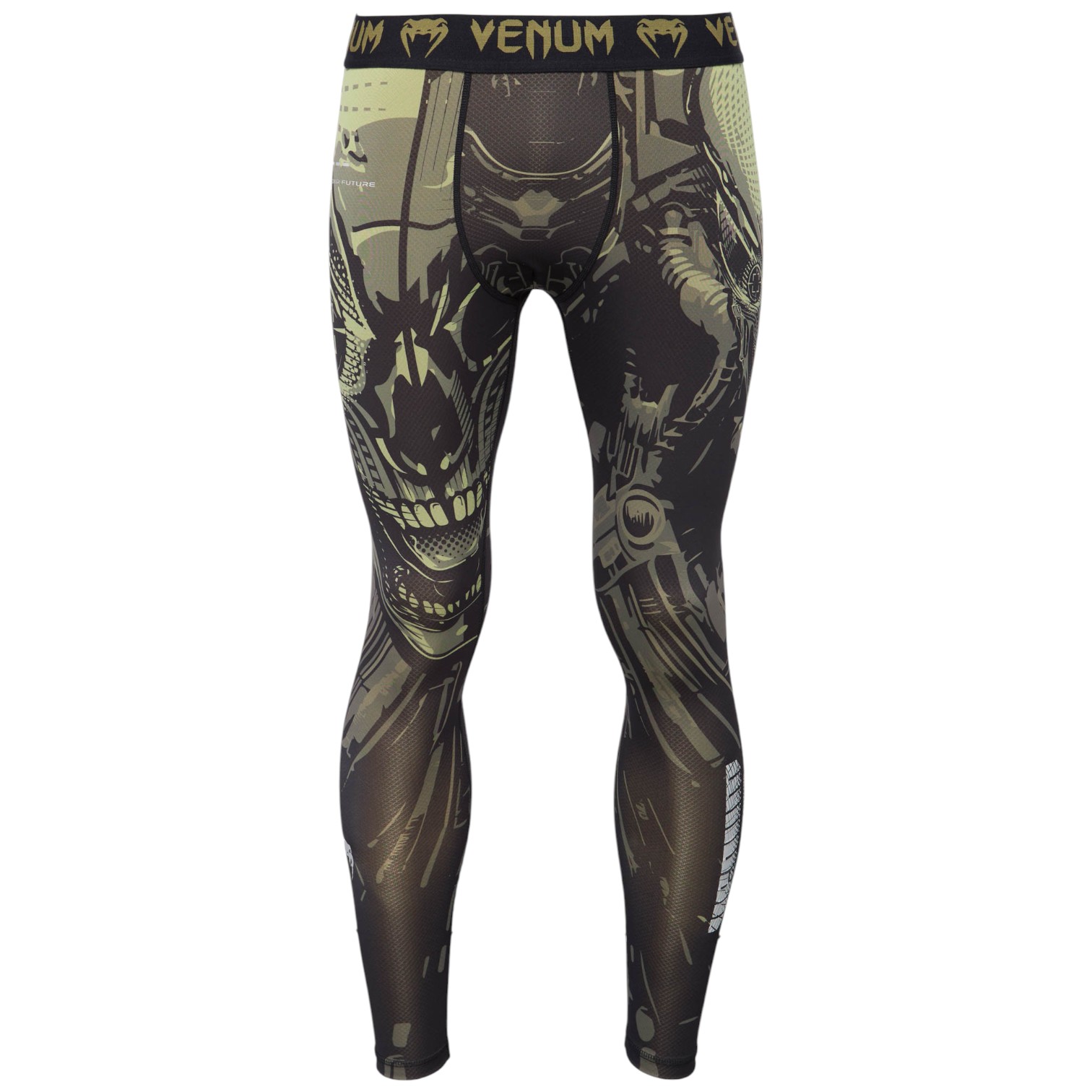 Colanti compresie barbati Venum Invader-Negru/Bej-S