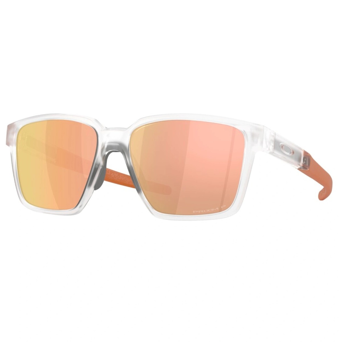 Ochelari de soare Oakley Actuator SQ Matte Clear / Prizm Rose Gold Polarized