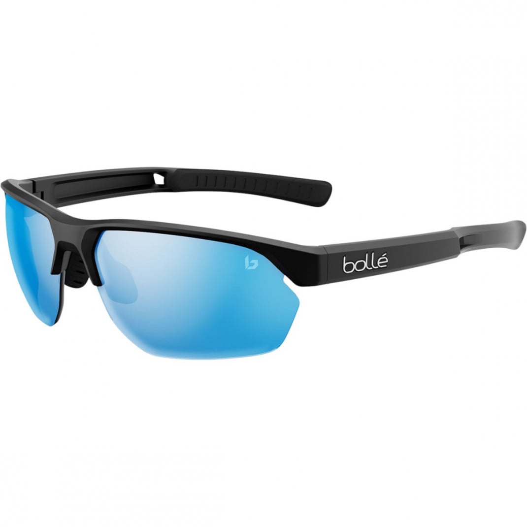 Ochelari de soare Bolle Victus Black Matte / Sky Blue Polarized