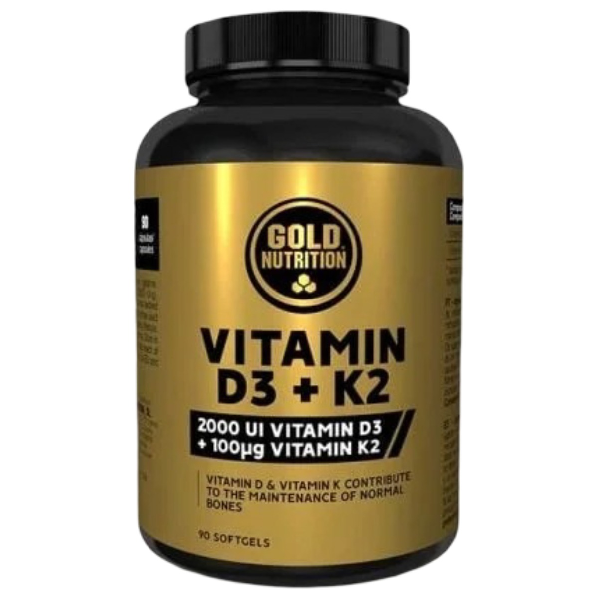Vitamina D3 + K2 Gold Nutrition, 90 capsule