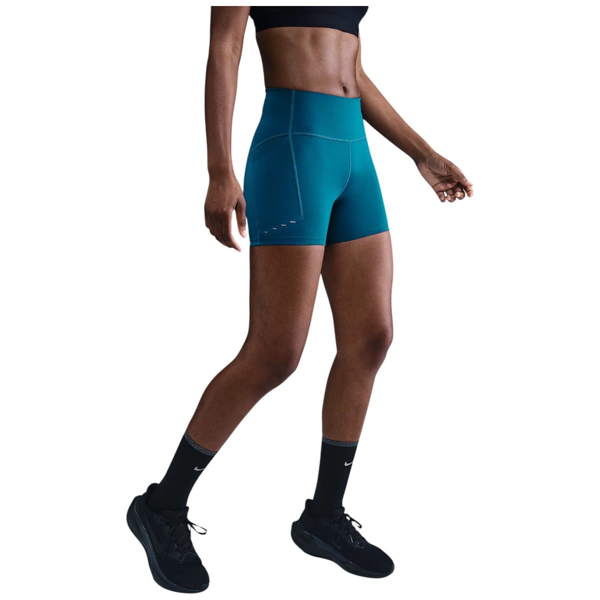 Colanti scurti alergare dama Nike Swift FW 2025-Turcoaz-XS