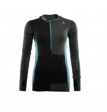 Hanorac merino dama Aclima WarmWool Hood Sweater Net