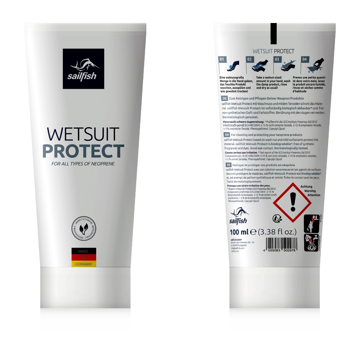 Solutie curatare costume neopren Sailfish Wetsuit Protect One