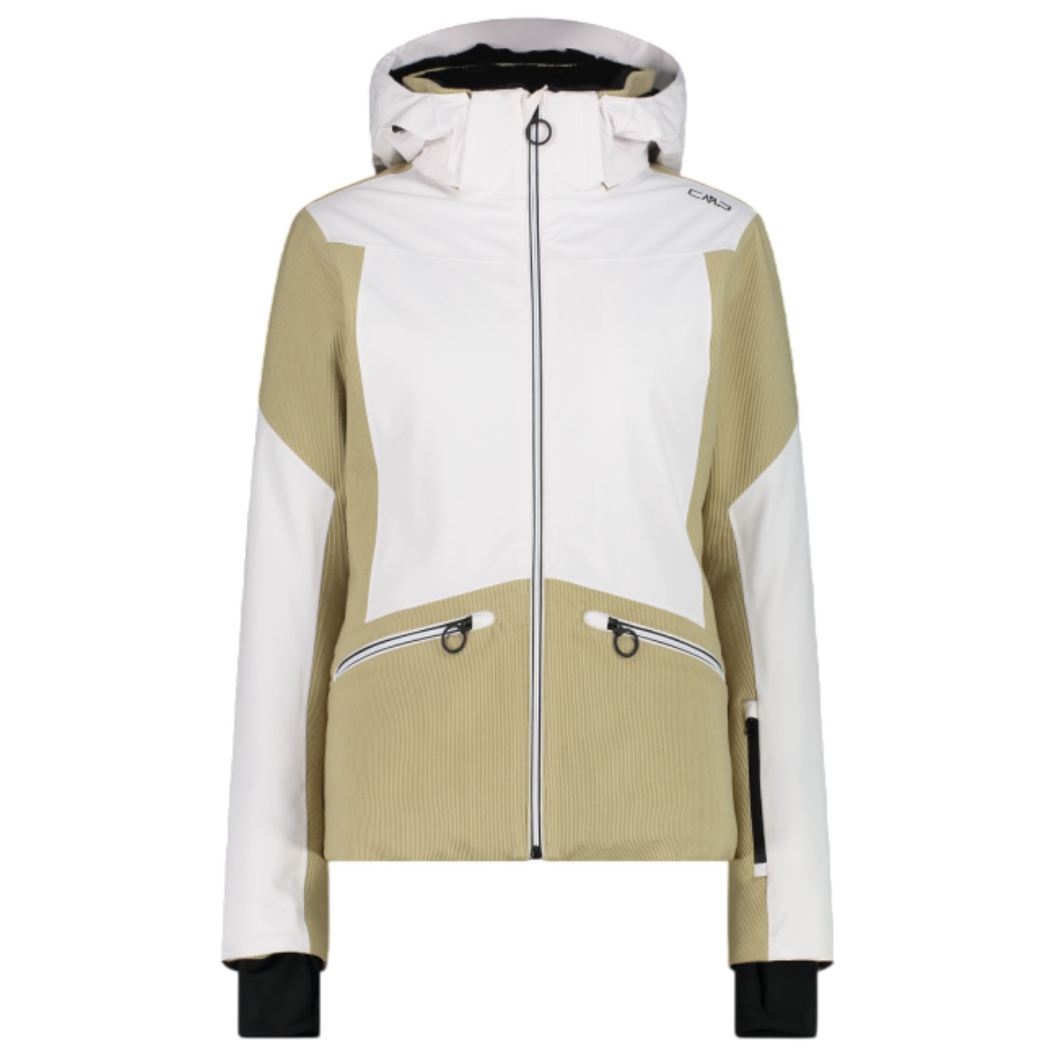 Jacheta schi dama CMP 34W4426-Alb/Crem-XXS