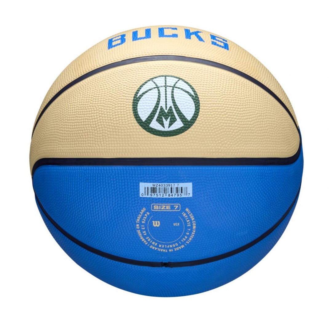 Minge baschet Wilson NBA TEAM CITY EDITION MIL BUCKS