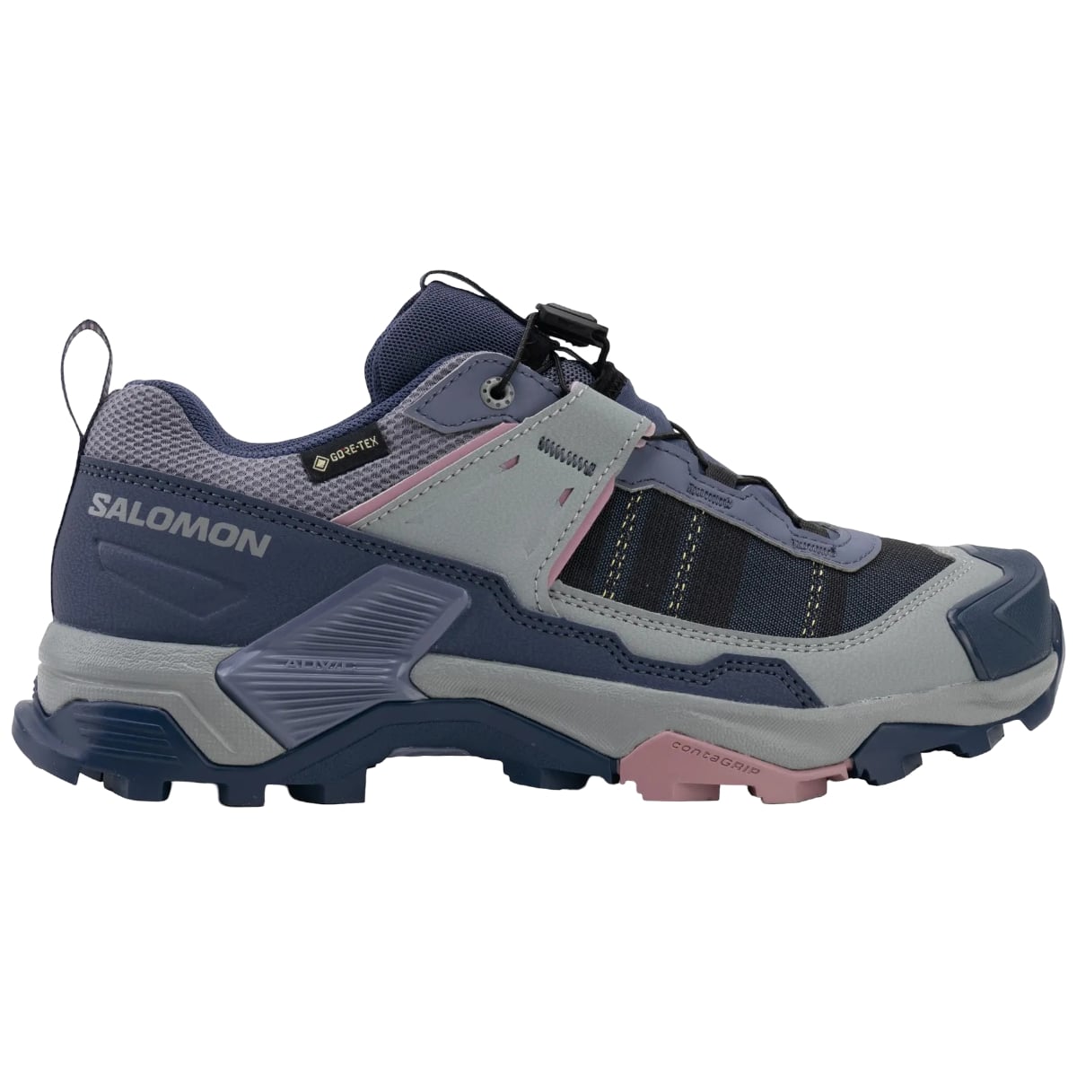 Pantofi trekking dama Salomon X ULTRA 5 GTX-Bleumarin/Gri-37 1/3
