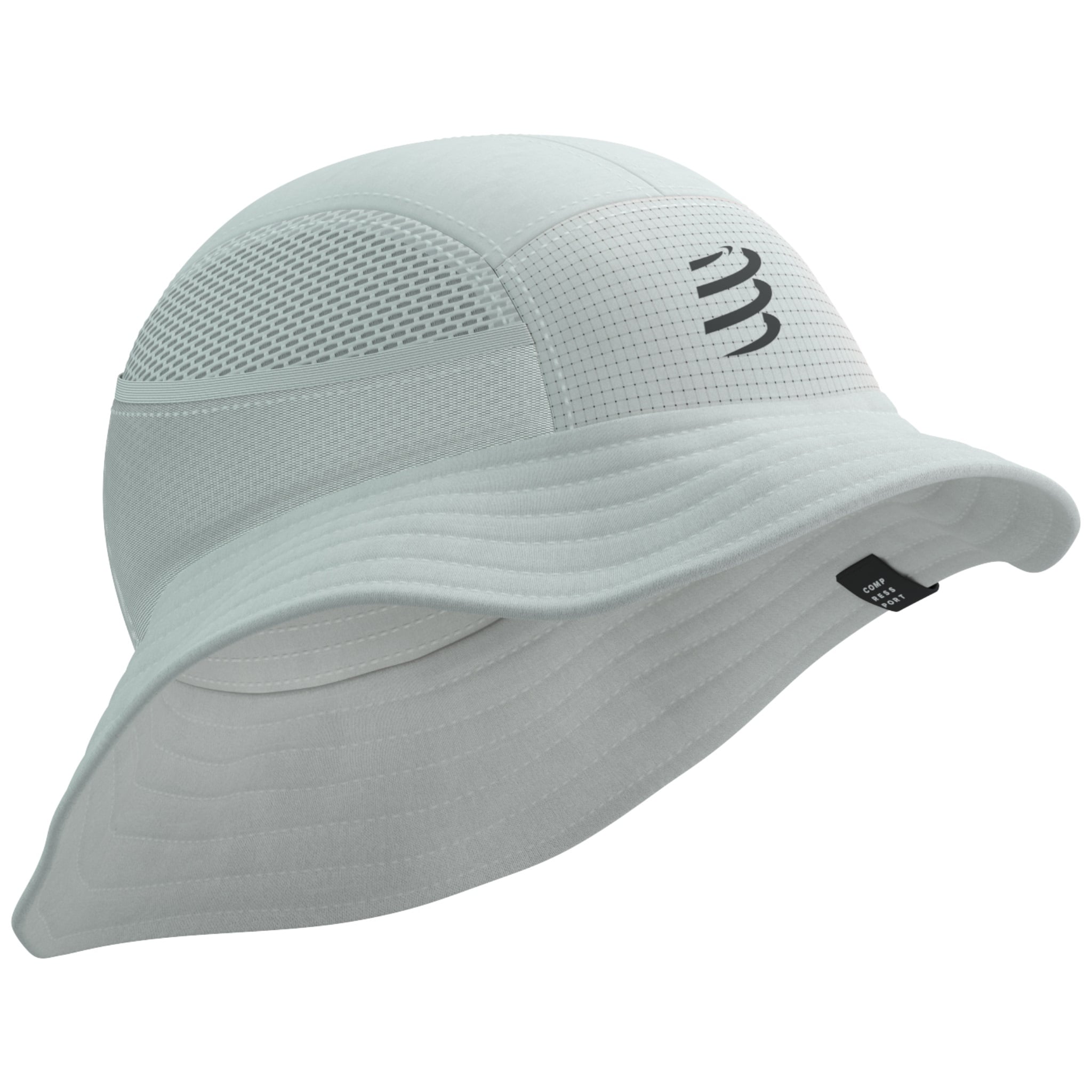 Palarie Ice Bob Compressport SS 2026-Alb