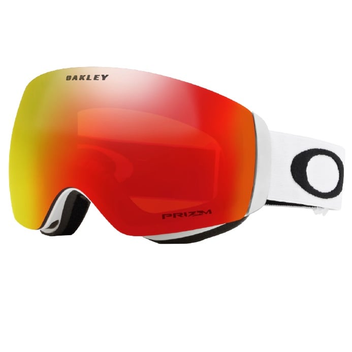 Ochelari schi Oakley Flight Deck M Snow Goggles Prizm Snow Torch Iridium / Matte White