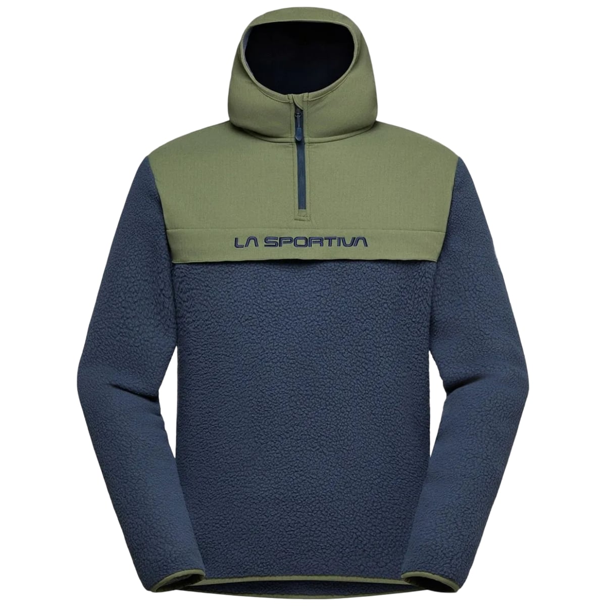 Fleece barbati La Sportiva Guidance Sherpa-Bleumarin/Verde-M