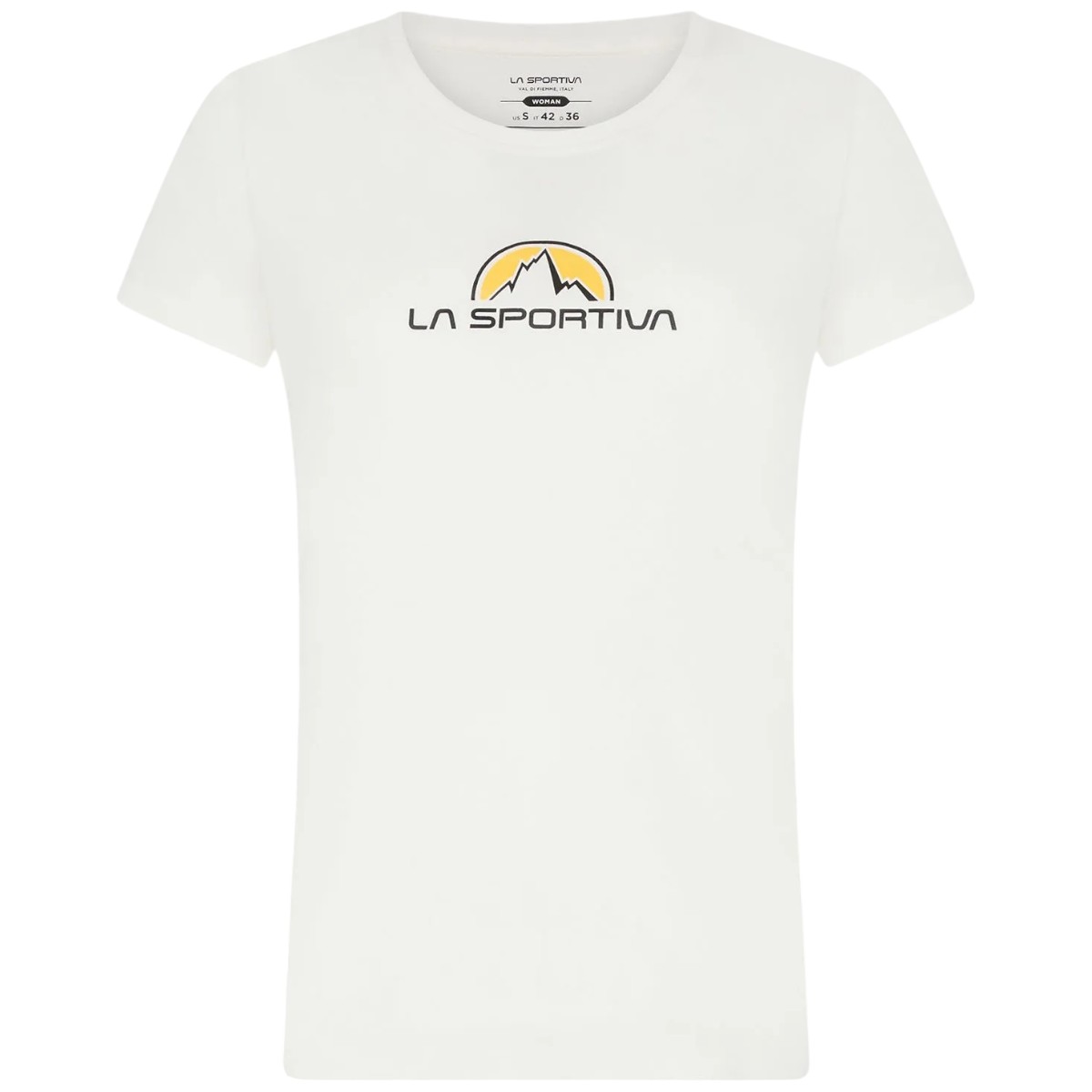 Tricou dama La Sportiva Brand-Alb-XS