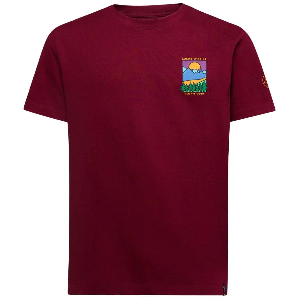 Tricou escalada barbati La Sportiva Always Climbing-Rosu-S