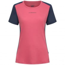 Tricou hiking dama La Sportiva Ridge-Roz/Bleumarin-XS