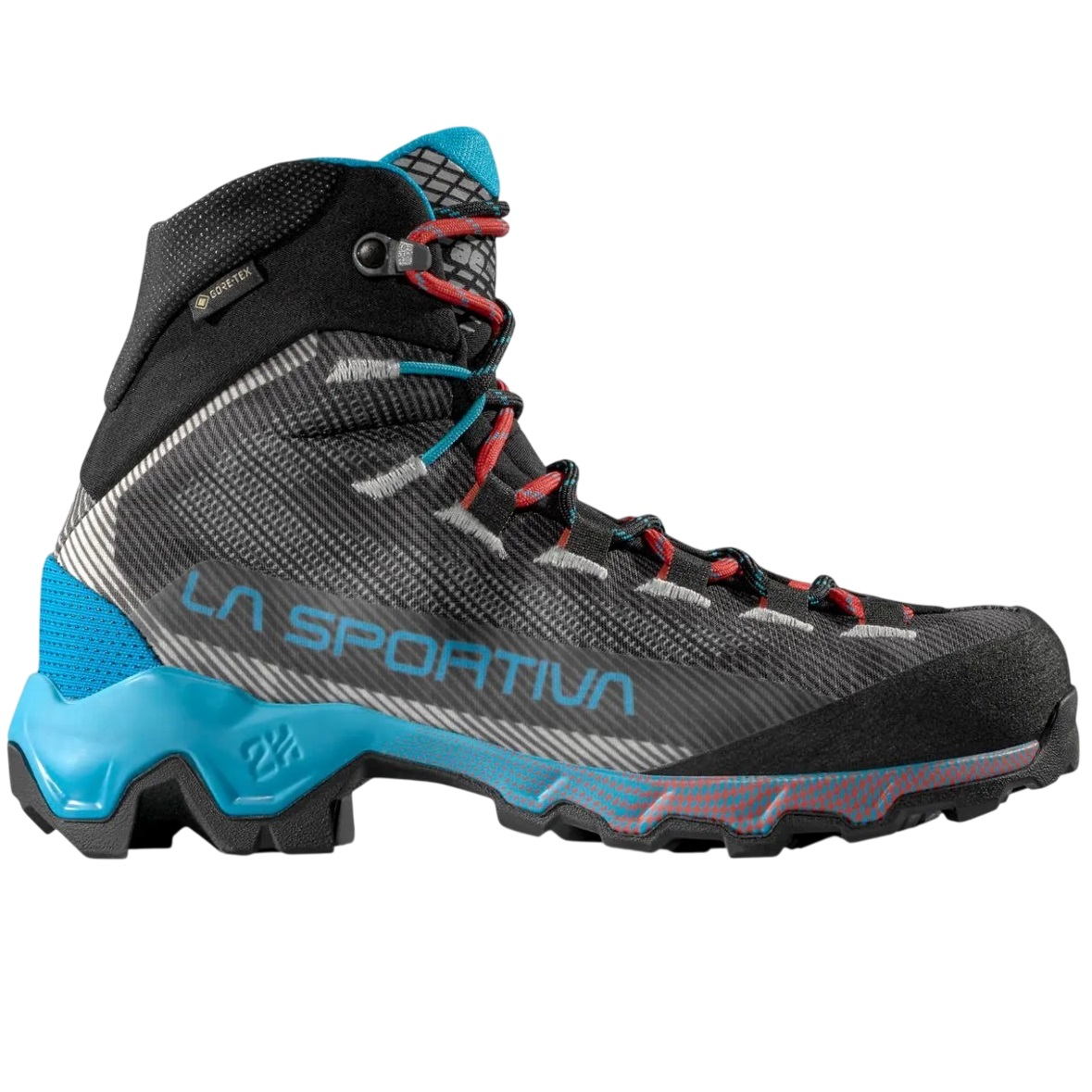 Bocanci trekking dama La Sportiva Aequilibrium Hike GTX-Carbon/Albastru-36