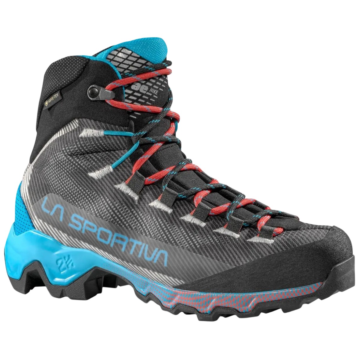 Bocanci trekking dama La Sportiva Aequilibrium Hike GTX-Carbon/Bleu-38 1/2