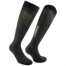 Sosete schi La Sportiva Wool Thermo-Negru/Galben-S